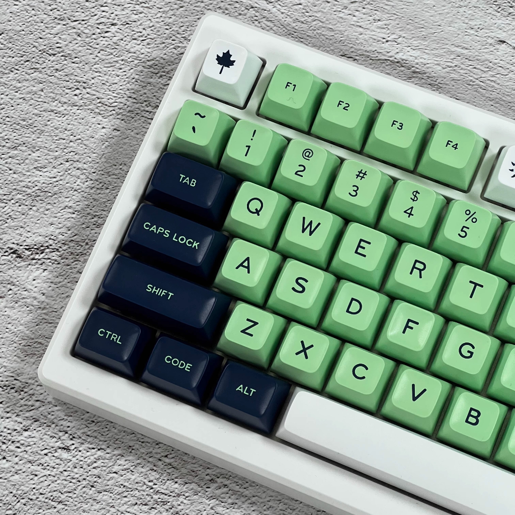 Mint keycaps SA profile  doubleshot ABS keycap 61/64/68/84/87/96/980/104/108