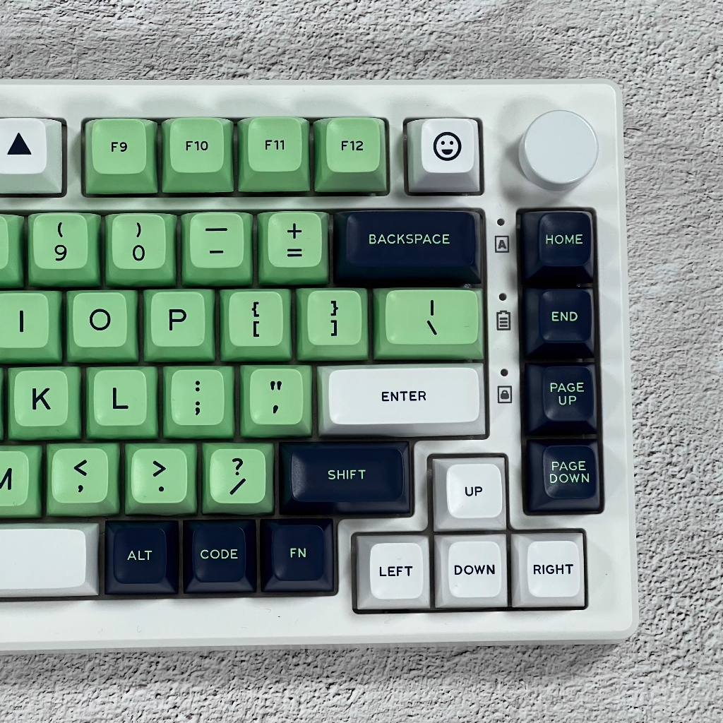 Mint keycaps SA profile  doubleshot ABS keycap 61/64/68/84/87/96/980/104/108