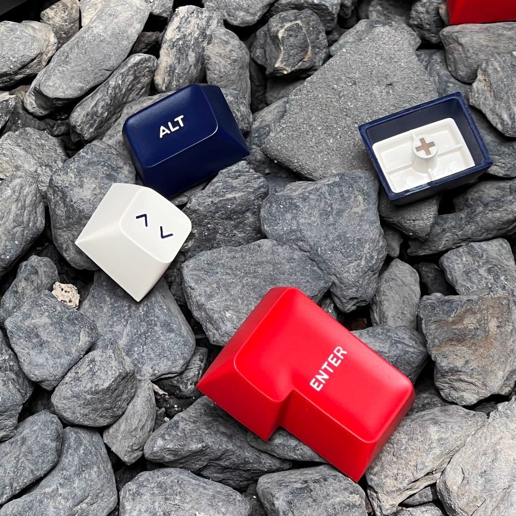 Navy keycaps  SA profile doubleshot ABS keycap 61/64/68/84/87/96/980/104/108