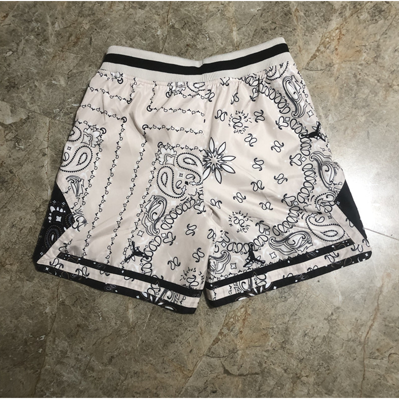 Quần Short Nam Lưng Thun Dây Rút In Họa Tiết Hoa Mới