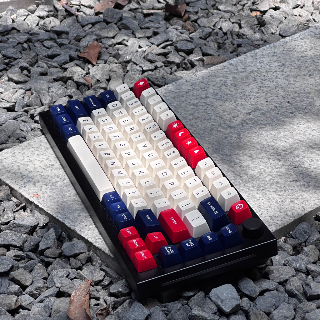 Navy keycaps  SA profile doubleshot ABS keycap 61/64/68/84/87/96/980/104/108