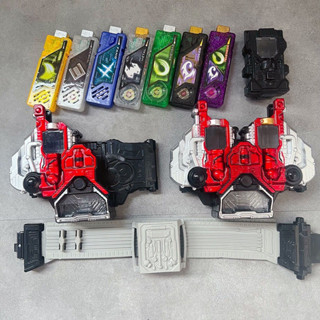   W DRIVER  Kamen Rider W Henshin Belt Ver. 20th DX Có Đai Biến Hình 6 Gai belt Có thể tháo rời ở cả hai bên Detachable buckles on both sides memory cyclone joker eternal 