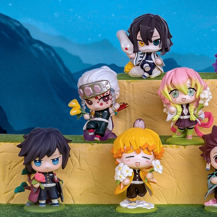 Mô Hình Búp Bê Popmart Demon Slayer Dễ Thương Dùng Làm Quà Tặng Cho Bạn Bè