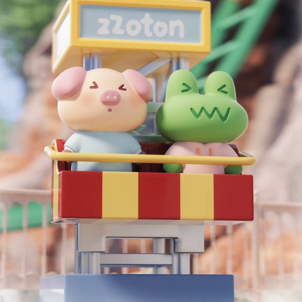 Zzoton Treasure Land Mô Hình Búp Bê Dễ Thương Dùng Làm Quà Tặng Cho Bạn Bè