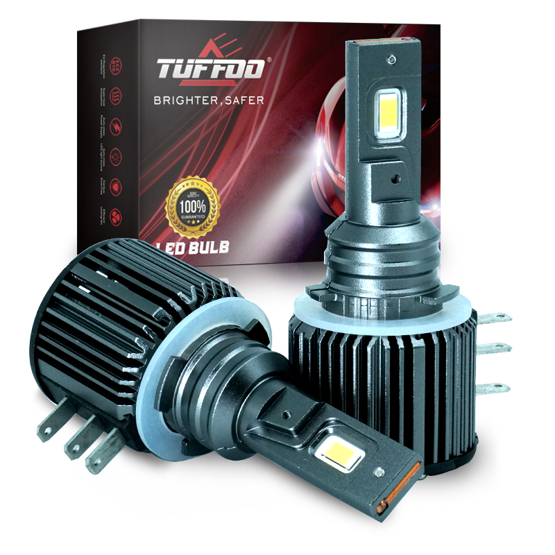 Bộ 2 Đèn Pha led h15 80w 24000lm Chuyên Dụng Cho Xe Hơi mazda ford ranger ford everest golf 6 7 canbus Eror