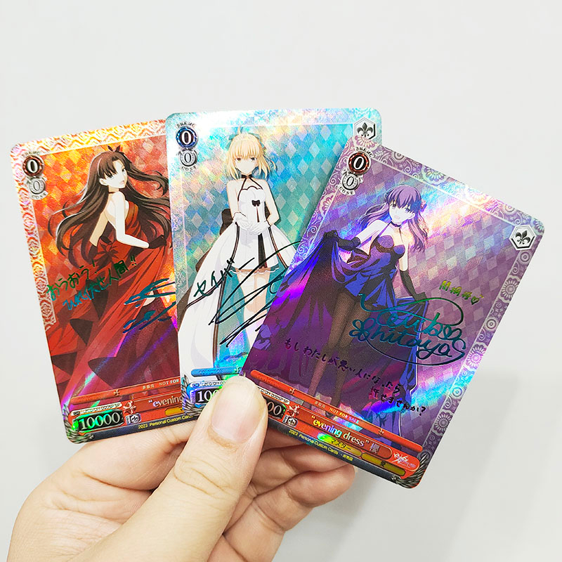 Sản Phẩm Không Chính Thức] Bộ Sưu Tập Thẻ Bài Nghệ Thuật Tùy Chỉnh Chữ Ký Vàng 88 * 63 * 0.4MM