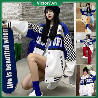 Áo khoác bomber jacket nam nữ bomber nam nữ áo khoác nam bomber áo khoác nữ nam áo khoác bóng chày dáng rộng thời trang hàn quốc cá tính cho nam