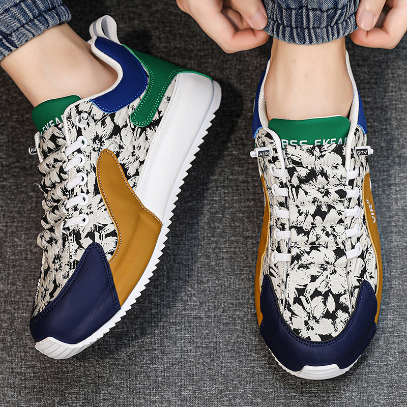 Giày Sneaker Thoáng Khí Thời Trang Mùa Thu Phong Cách Mới 2023 Cho Nam