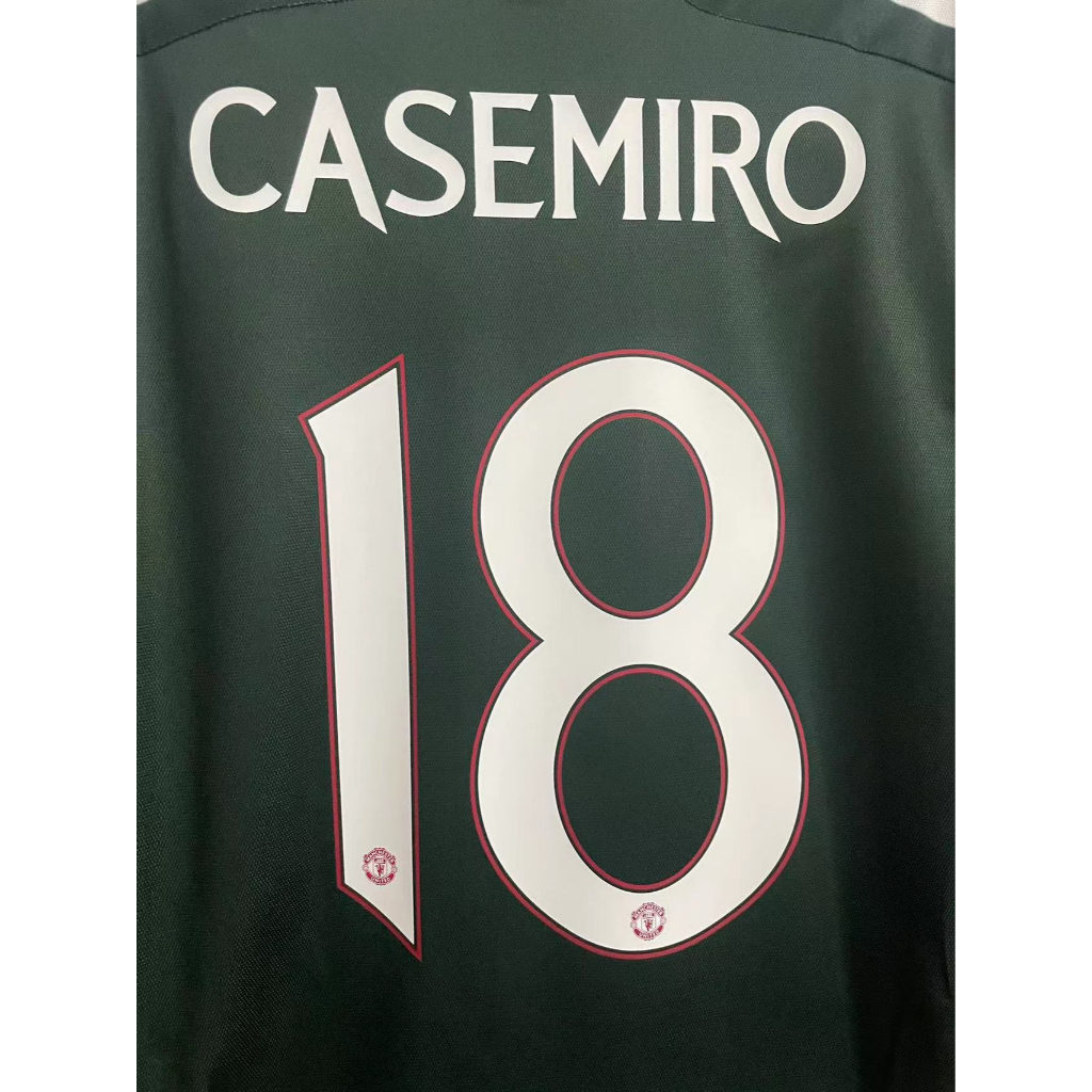 MANU Áo Thun Bóng Đá Size S-2XL * Số 23-24