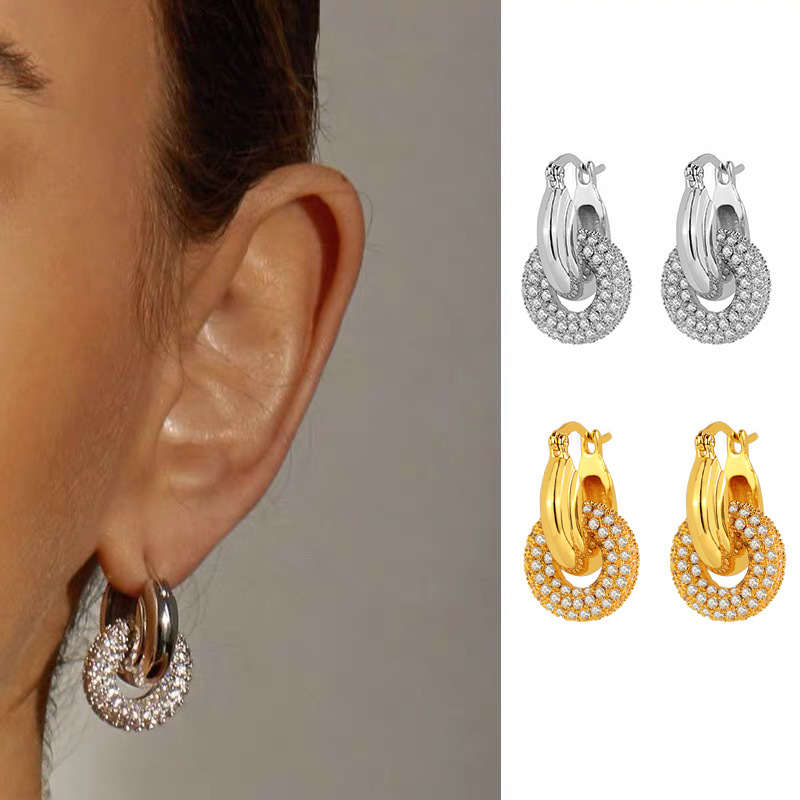 【251】(CELIN E)Bông Tai Chính Hãng Siêu Thời Trang Bông Tai Sang Trọng Trang Sức Cao Cấp Cho Nữ Xu Hướng Trang Sức Cá Tính Quà Tặng