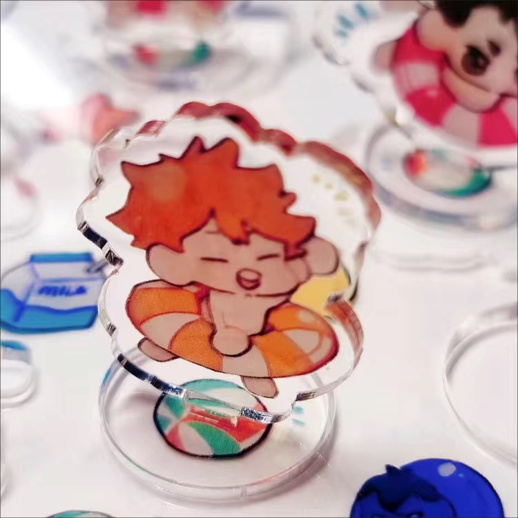 Volleyball junior Giá Đỡ Vòng Bơi mini haikyuu Kyyama feixo Chà Nhám Móng Vuốt hyuga shoyo Tuyển Lửa tetsuro kuro