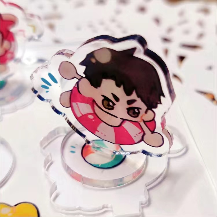 Volleyball junior Giá Đỡ Vòng Bơi mini haikyuu Kyyama feixo Chà Nhám Móng Vuốt hyuga shoyo Tuyển Lửa tetsuro kuro