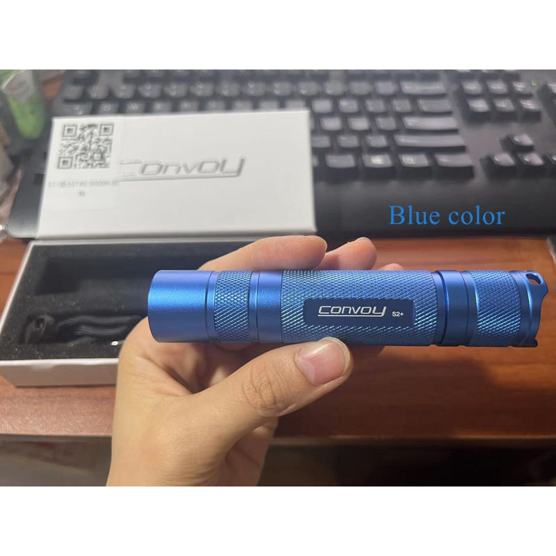Đèn Pin 100% Convoy S2 + SST20 LED 7135 * 8 12 Nhóm