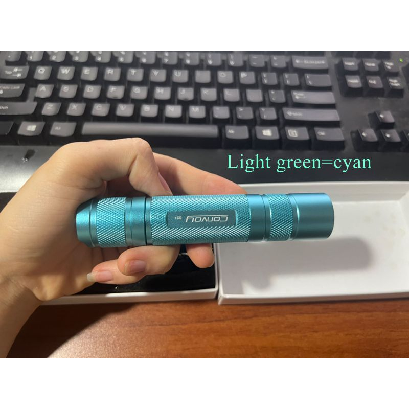 Đèn Pin 100% Convoy S2 + SST20 LED 7135 * 8 12 Nhóm