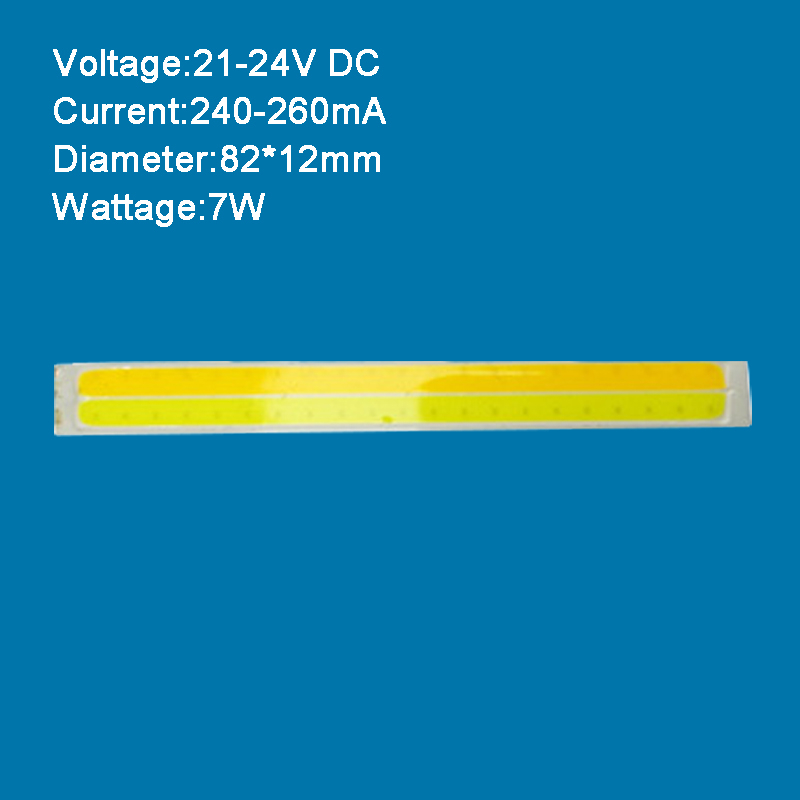 Set 2 Thanh Đèn LED COB 260mA 3W - 15W 4000K Ánh Sáng Trắng Ấm Đa Kích Cỡ