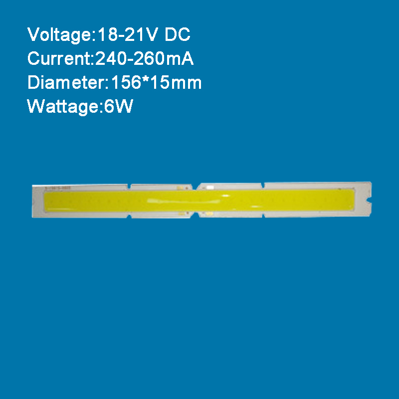 Set 2 Thanh Đèn LED COB 260mA 3W - 15W 4000K Ánh Sáng Trắng Ấm Đa Kích Cỡ