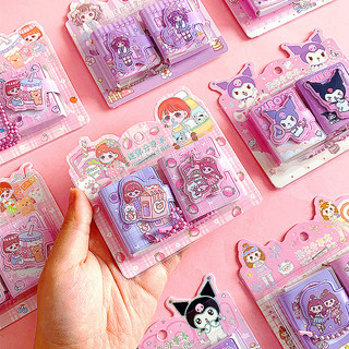 Hàng mới về mới sổ tay mini họa tiết hoạt hình sanrio dễ thương dành cho cặp đôi