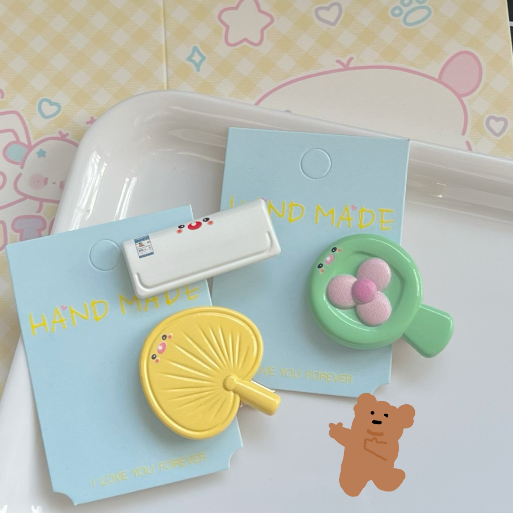 Kẹp Tóc Hoạt Hình Dễ Thương Ngọt Ngào Sáng Tạo Cho Nữ