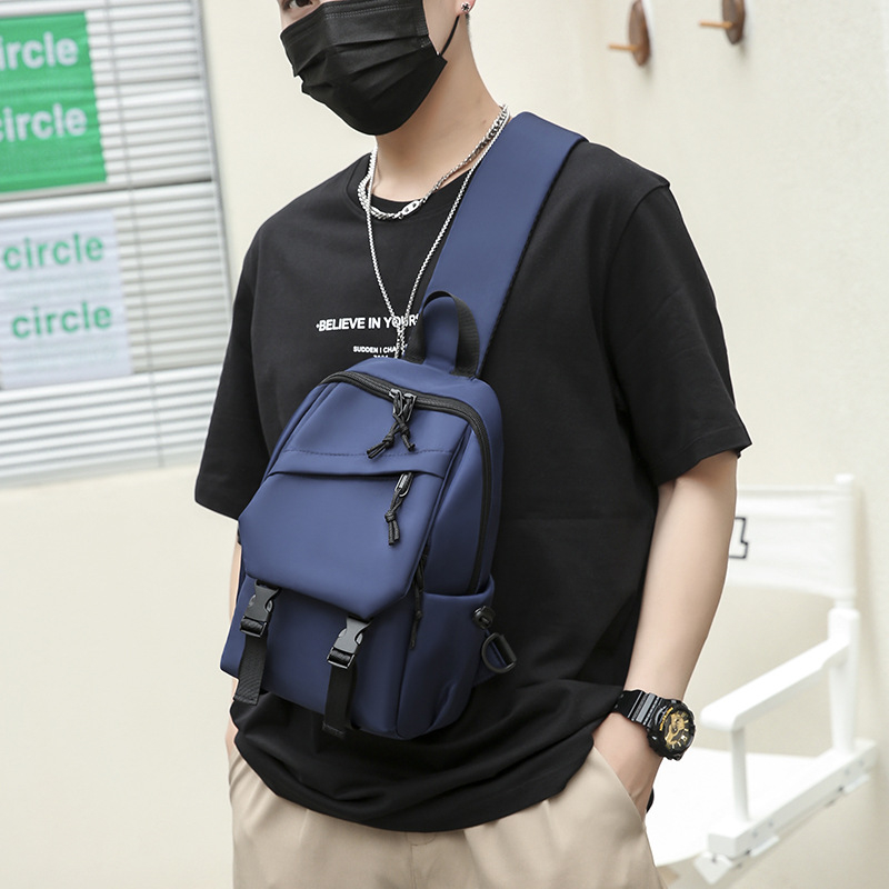 IMELON Túi Đeo Chéo Ngực Siêu Nhẹ Đơn Giản Thời Trang Công Sở Cho Nam