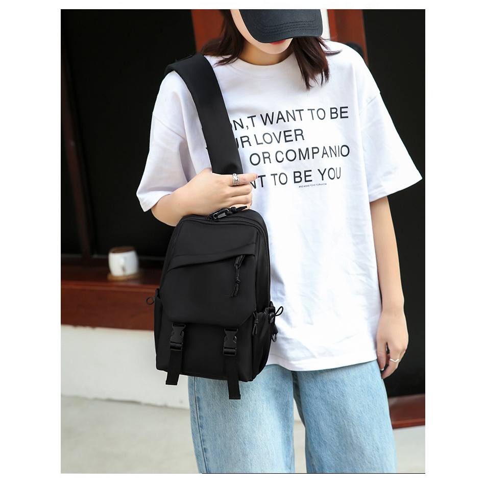 IMELON Túi Đeo Chéo Ngực Siêu Nhẹ Đơn Giản Thời Trang Công Sở Cho Nam