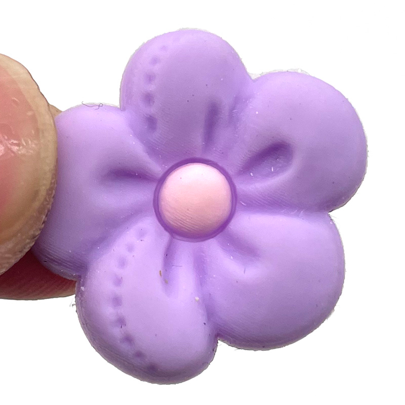 Croc JIBZ 1 Ghim Cài Giày Dép Chính Hãng Màu Tím Croc Jibbits Thích Hợp Làm Quà Tặng Cho Bạn Bè