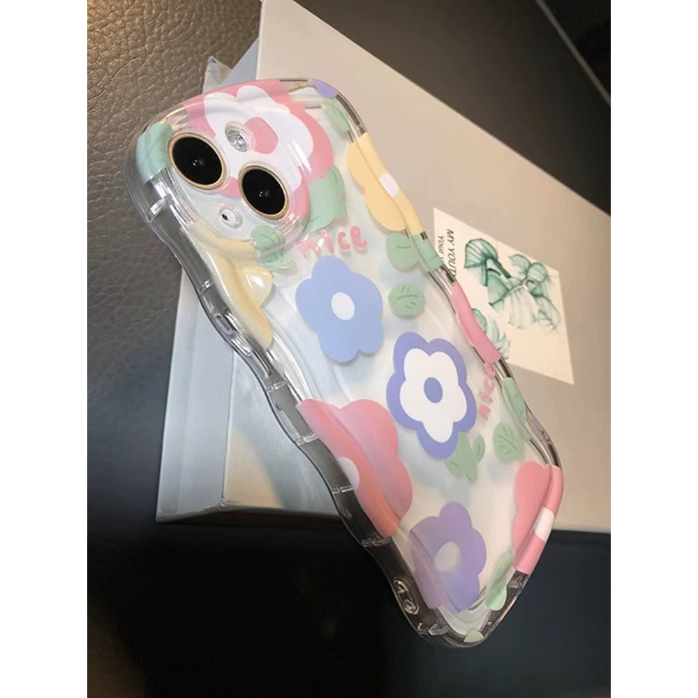 Ốp Điện Thoại Họa Tiết Hoa Cho iPhone 11 pro max 12 12pro max 13 13promax 14 14plus 14promax 7 8plus x xr xsmax