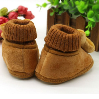 Giày Bốt Cổ Cao Đế Mềm Cho Bé Gái