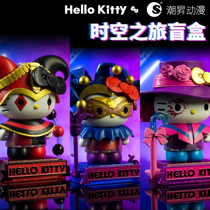 Mô Hình Đồ Chơi Hello Kitty Bất Ngờ Phong Cách Punk