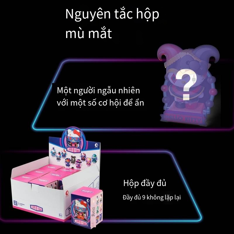 Mô Hình Đồ Chơi Hello Kitty Bất Ngờ Phong Cách Punk