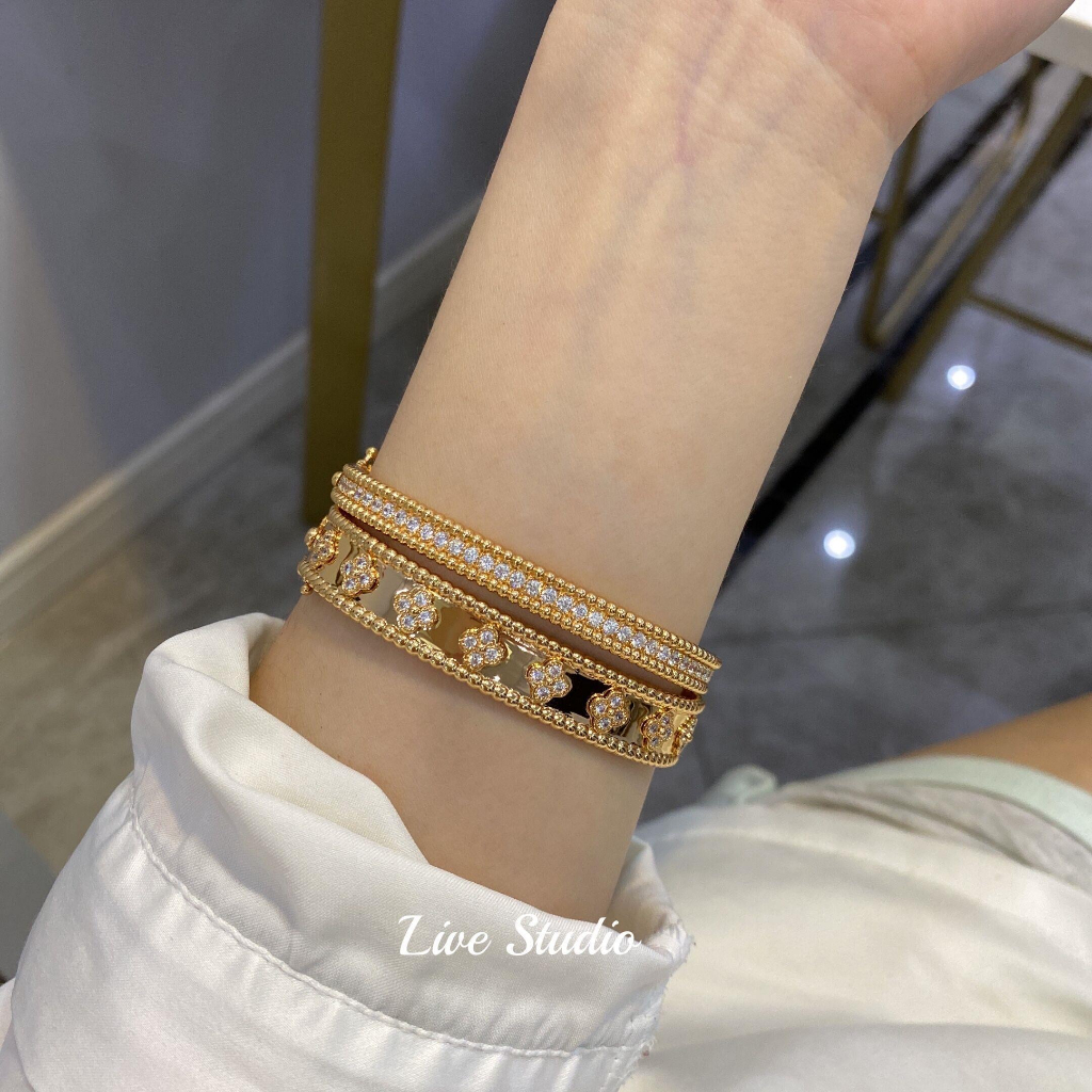 Vòng Đeo Tay Đính Kim Cương Toàn Diện Thời Trang 2023