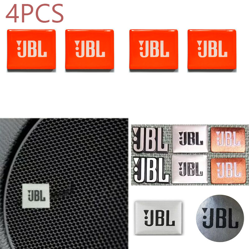 Bộ 4 MiếNg DáN Loa Mini JBL BằNg HợP Kim Cho 2012-2016 2017 2018 2019 2020 2021
