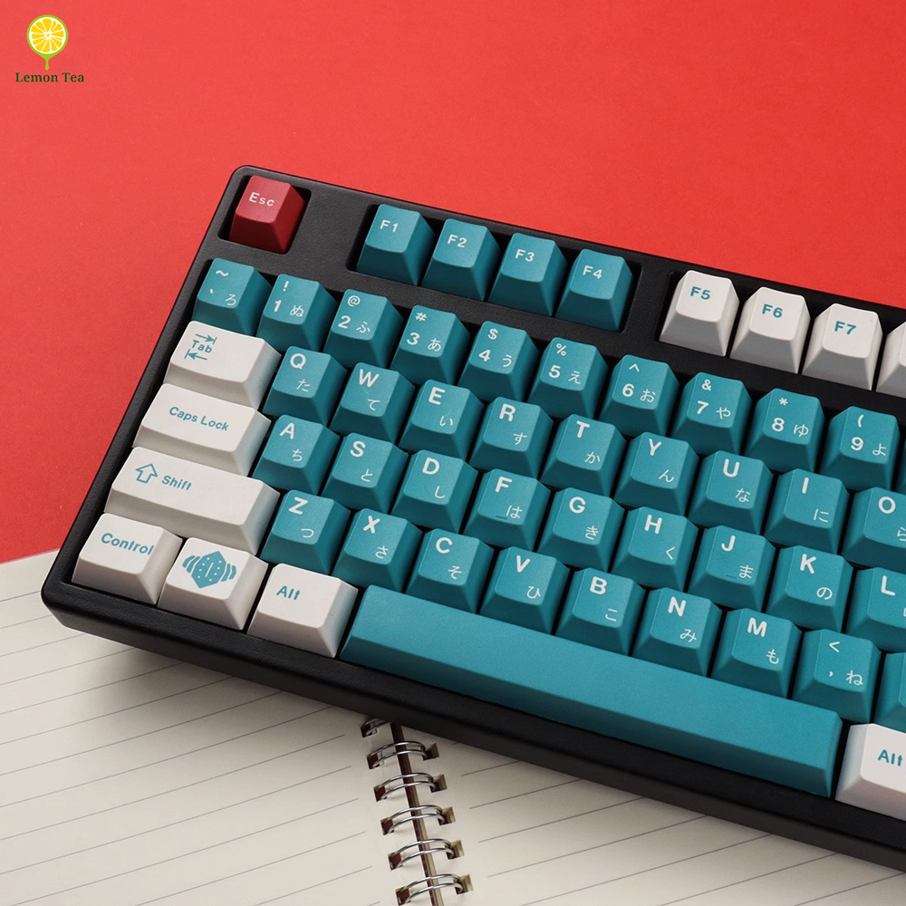 Bàn Phím GMK Deku Lọc Cherry profile Năm Mặt Chất Liệu PBT 130 Nút Cho Mx switch