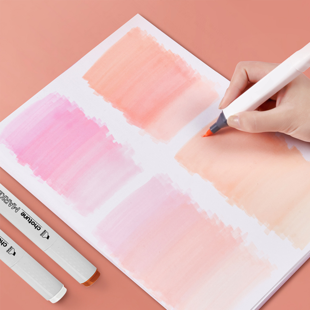 Bút đánh dấu SEAMIAR hai đầu 12/24 màu