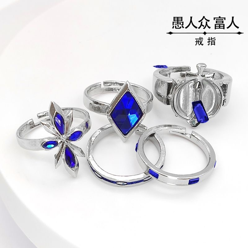 Khuyên Kẹp Vành Tai Hóa Trang Anime Genshin Va Chạm Pantalone