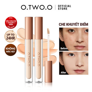 Kem che khuyết điểm O.TWO.O cho mụn/thâm/che phủ tuyệt đối 4 màu tùy chọn 5g