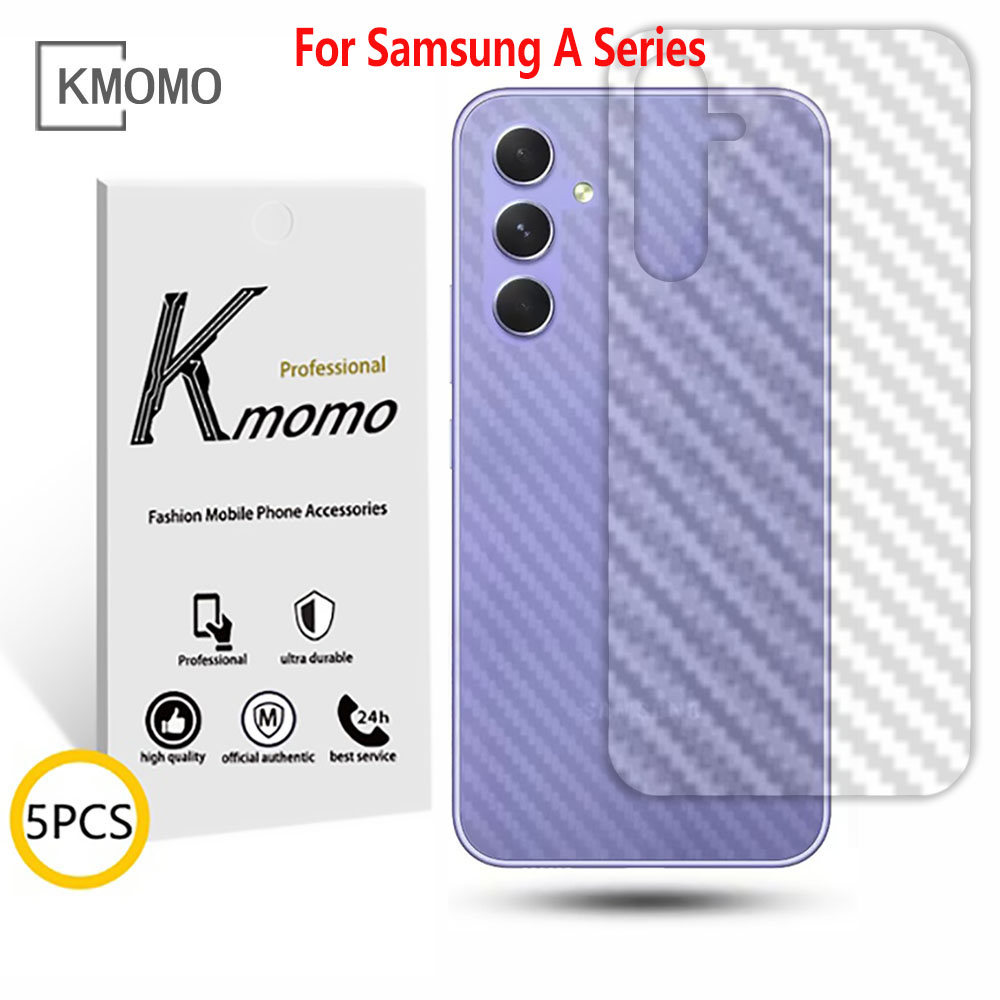 Miếng dán mặt lưng cacbon chống vân tay,xước Cho Samsung A7 2018 A9 A6 A8 J8 J6 J4 Plus 2018 J7 Pro Core J2 Prime
