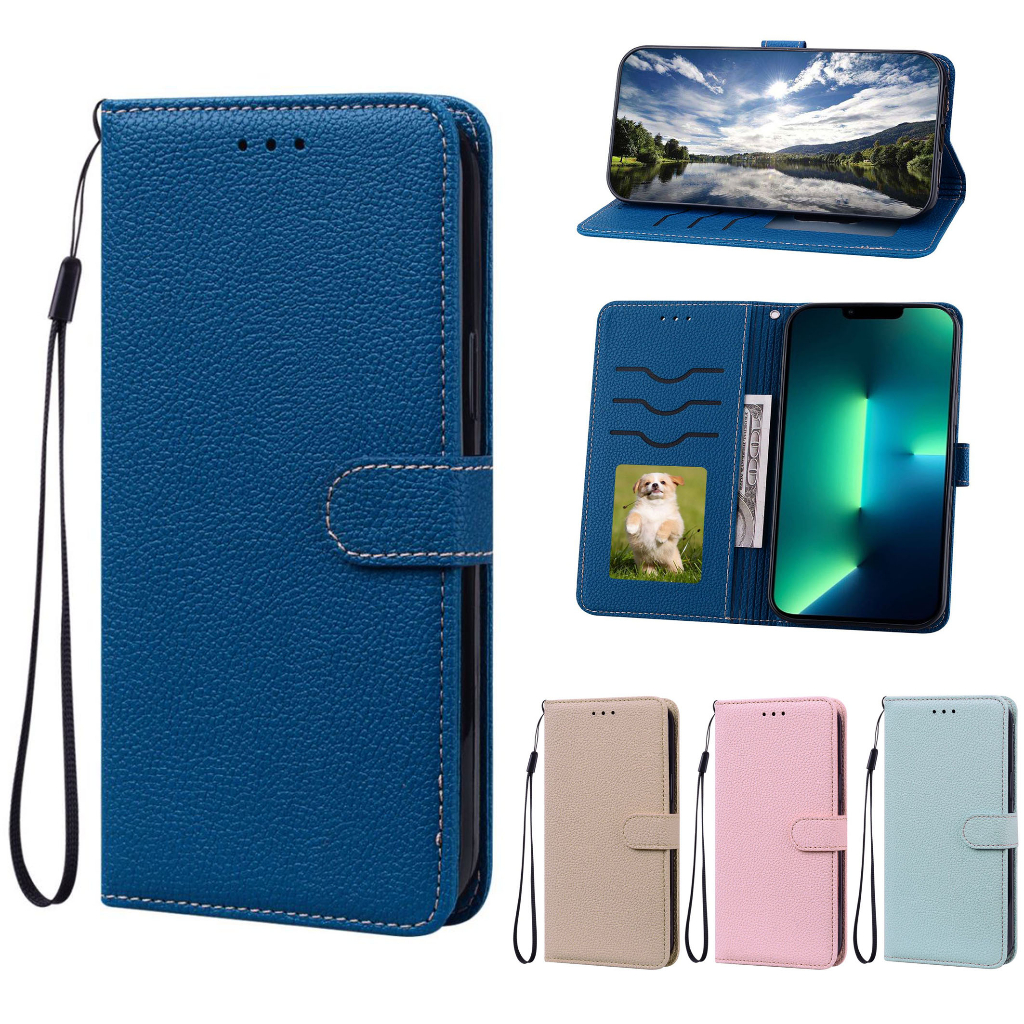 Ốp Bao Da Điện Thoại Nắp Lật Có Ngăn Đựng Thẻ Cho Google Pixel 8 7 6 Pro 7A 6A 5A 5 XL 5XL