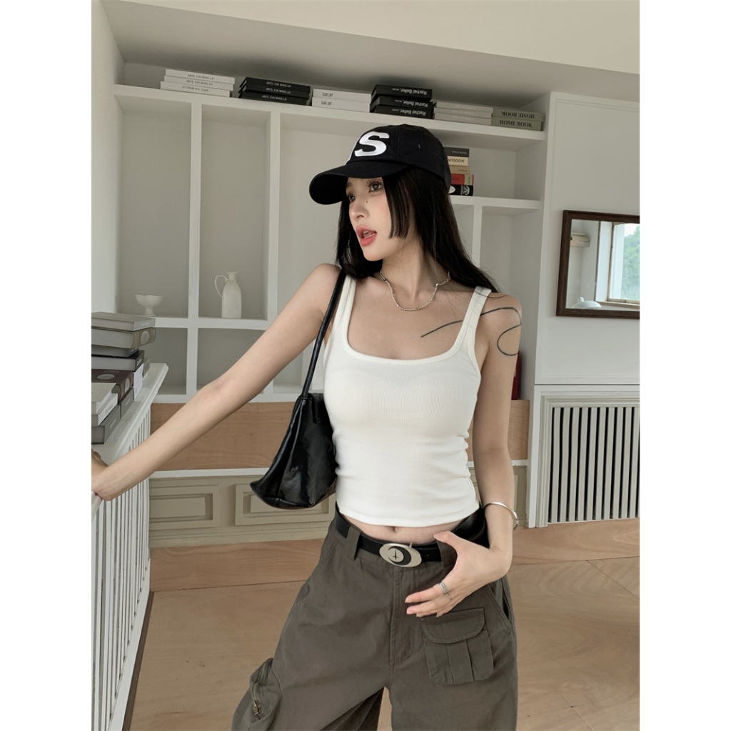 Áo Tank Top Nữ Không Tay Kumikumi Cho Mùa Hè