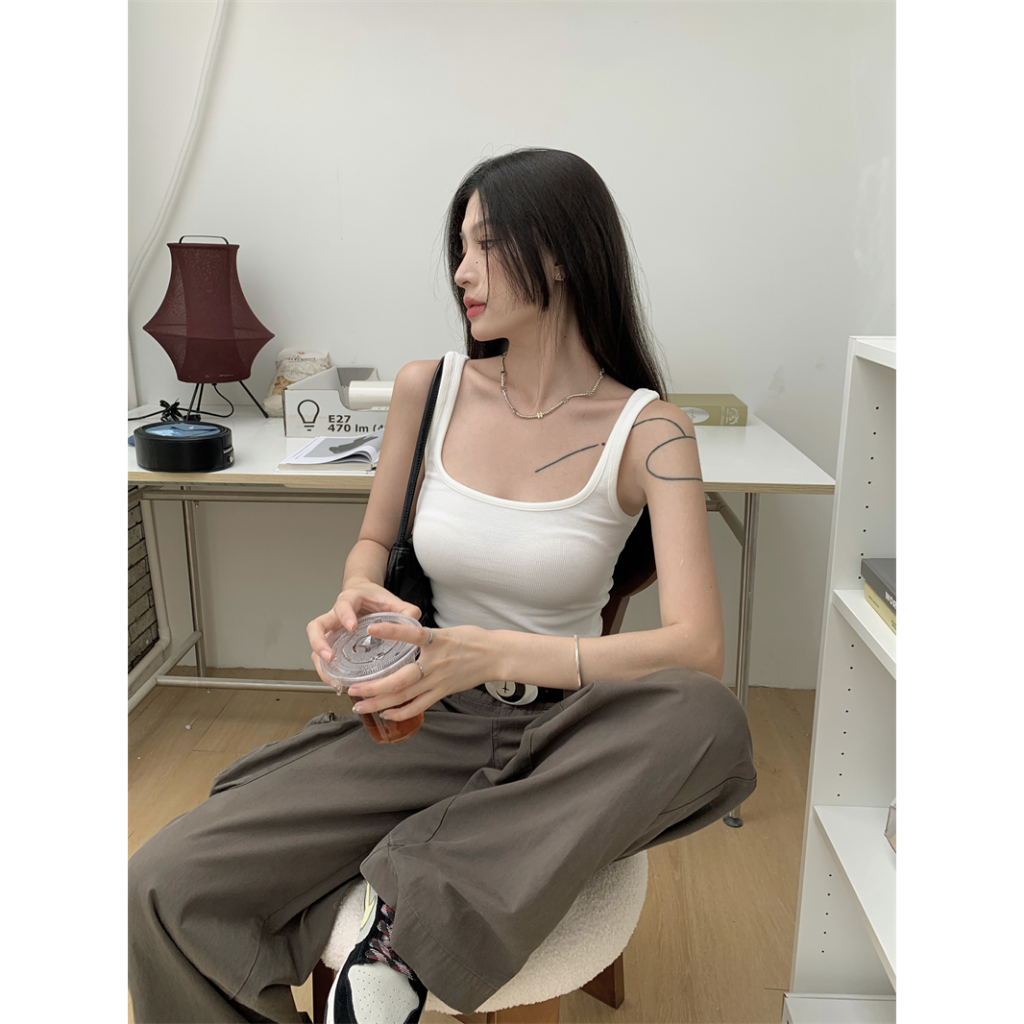 Áo Tank Top Nữ Không Tay Kumikumi Cho Mùa Hè