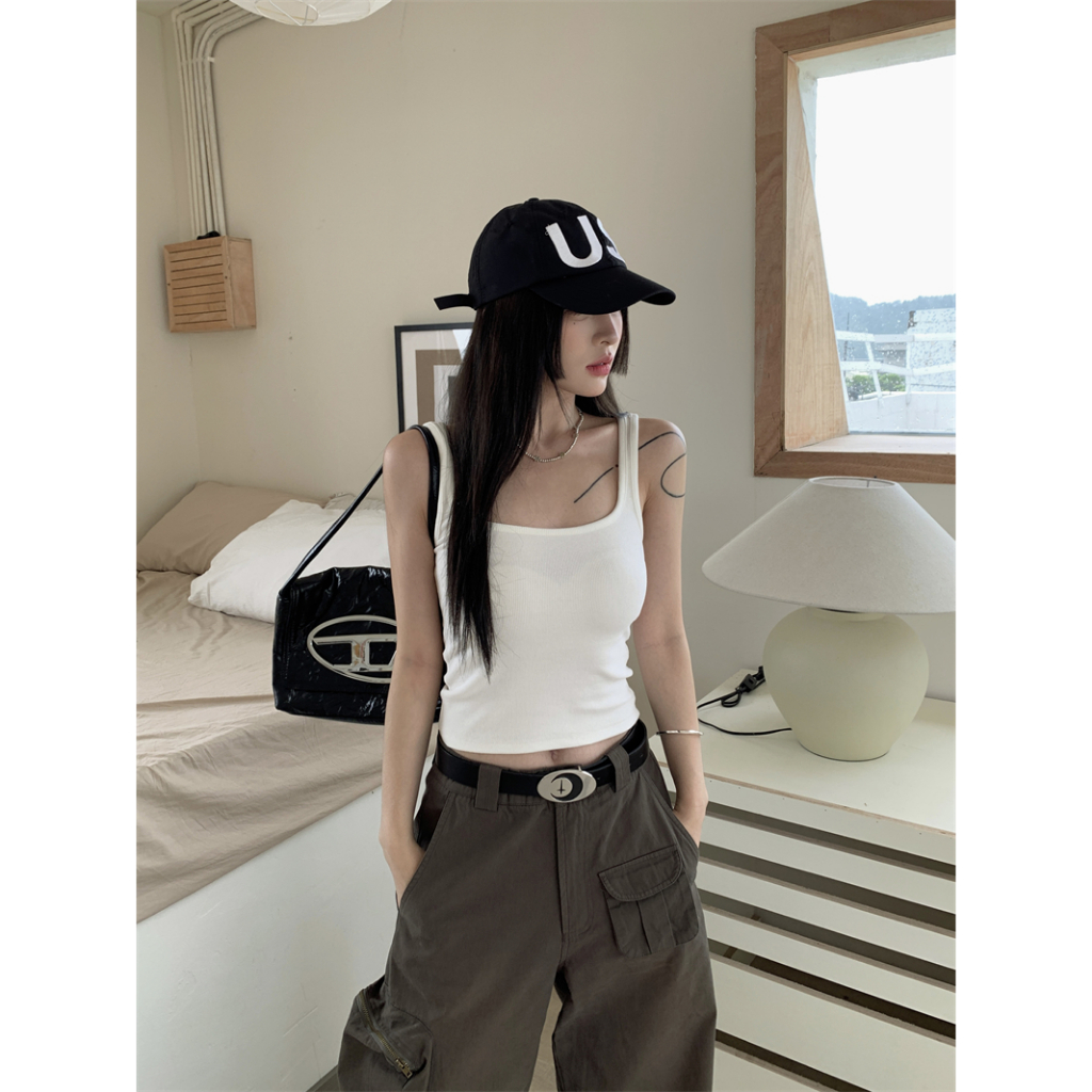 Áo Tank Top Nữ Không Tay Kumikumi Cho Mùa Hè