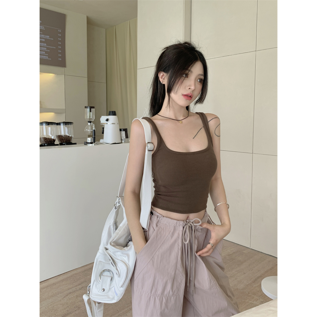 Áo Tank Top Nữ Không Tay Kumikumi Cho Mùa Hè