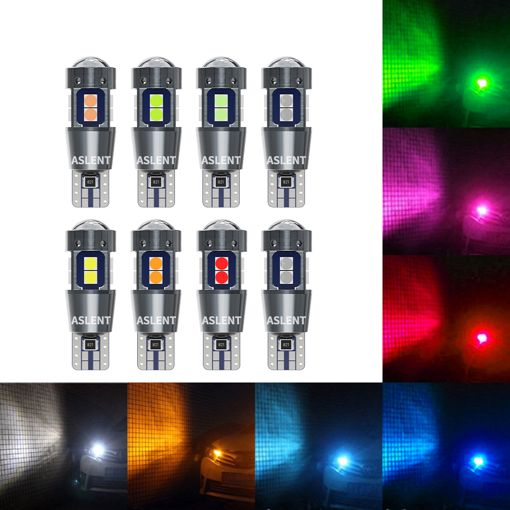 Set 2 Đèn led Đuôi Xe Hơi t10 w5w 168 192 3030 10smd 12v 6000k Chất Lượng Cao