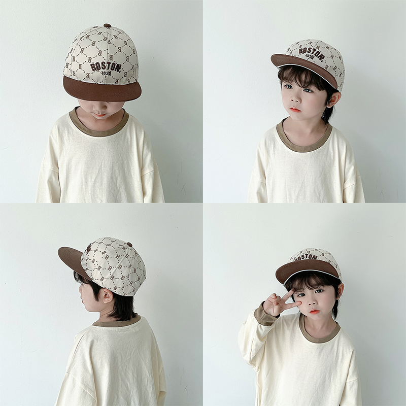 Mũ Lưỡi Trai Chống Nắng Phong Cách Hip Hop Thời Trang Xuân Thu Cho Bé Trai