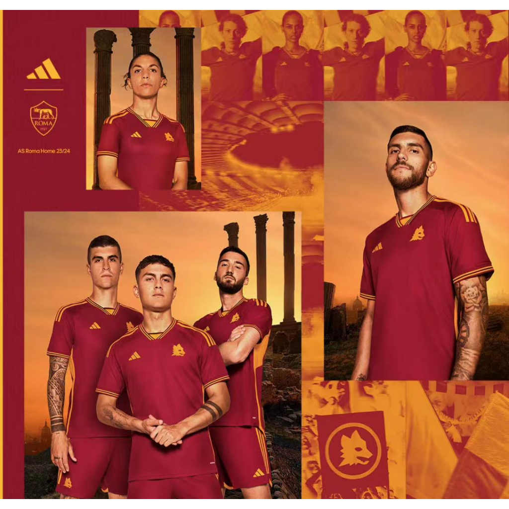 Áo Bóng Đá 23 / 24 AS.Roma Size S-4XL Chất Lượng