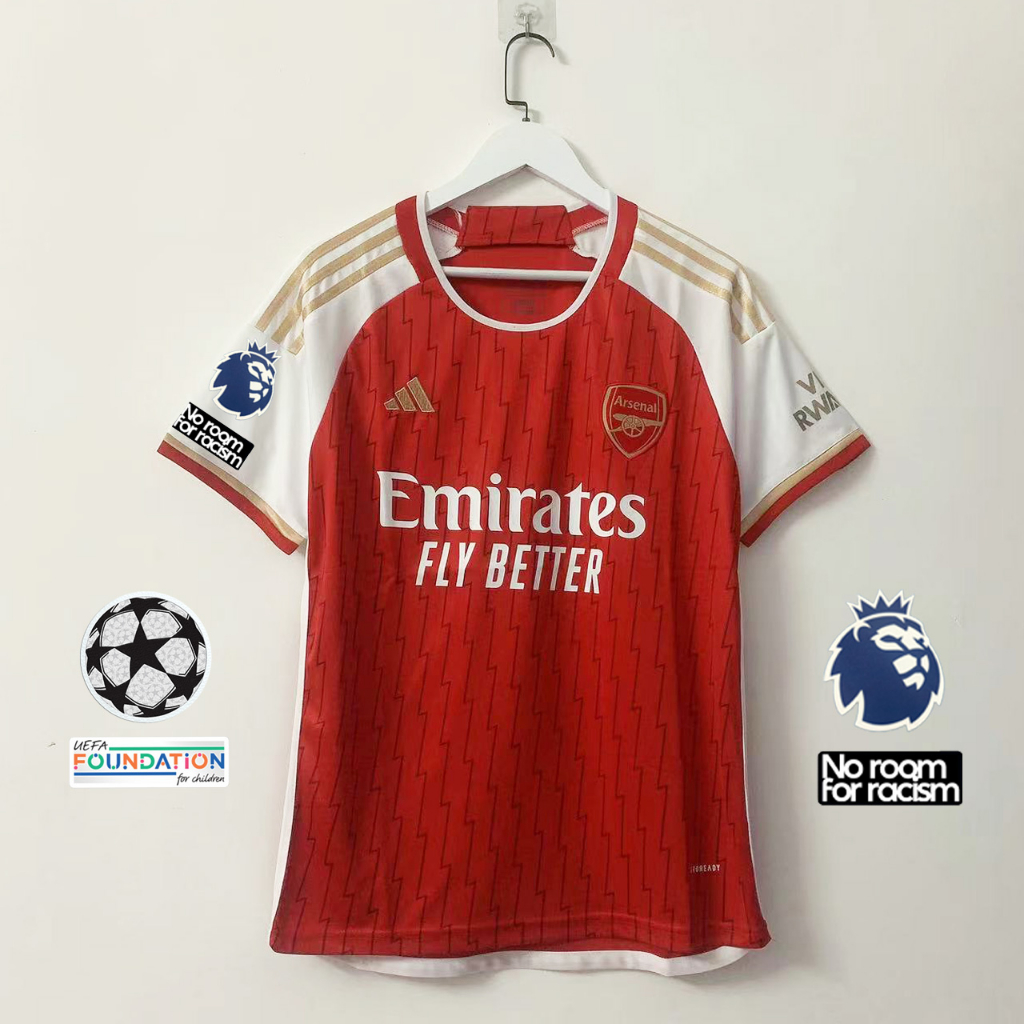 Người hâm mộ phát hành 23/24 arsenal áo bóng đá sân nhà s-4xl