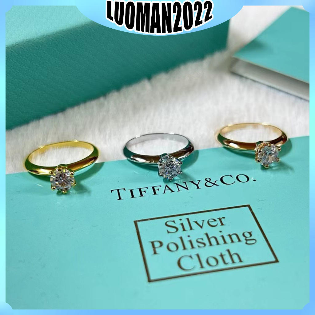 (Quà Tặng Valentine) Nhẫn Thời Trang Tiffany Sáu Móng Vuốt