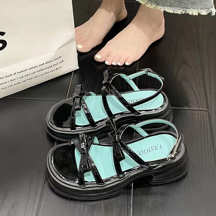 FEIJIANU dép sandal nữ giày sandal nữ dép đế cao đi biển Thoải Mái Xinh Xắn 28Z23071318