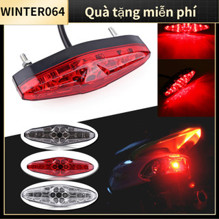 12v 15 led xe máy phanh dừng chạy đuôi đèn hậu atv dirt bike đa năng winter064