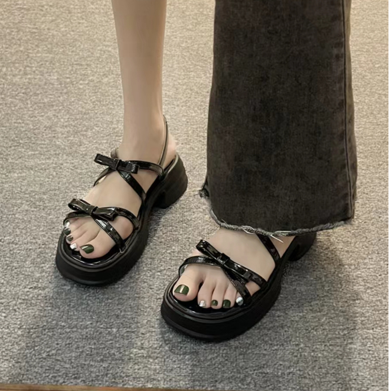 FEIJIANU dép sandal nữ giày sandal nữ dép đế cao đi biển Thoải Mái Xinh Xắn 28Z23071318