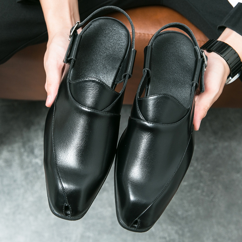 Giày Sandal Da Thật Cao Cấp Thời Trang Mùa Hè Cho Nam